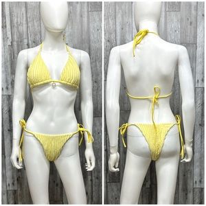 SHEIN Triangle Tie Side Bikini NWT [8021]
